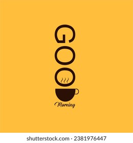 Good morning vector illustration can be used for greeting cards etc.