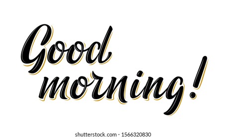 Good Morning Logo の画像 写真素材 ベクター画像 Shutterstock