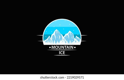 good mountain logo vector graphic illustration for your logo who likes adventure