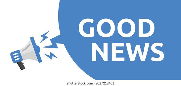 Good News Banner Vector Illustration