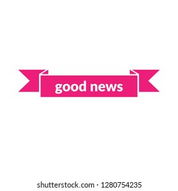 good news sign, emblem, label, badge,sticker. good news paper origami speech bubble. good news tag. bestseller banner. Designed for your web site design, logo, app, UI - Vektor 