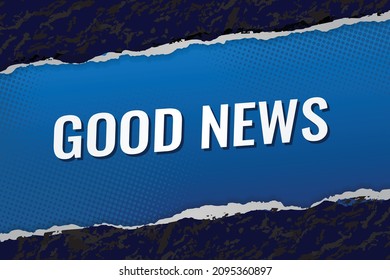 Good News Word Concept Vector Illustration Stock Vector (Royalty Free ...