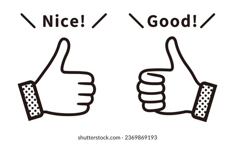 Good or nice hand signs