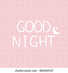 GOOD NIGHT.