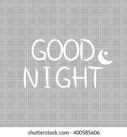 GOOD NIGHT.