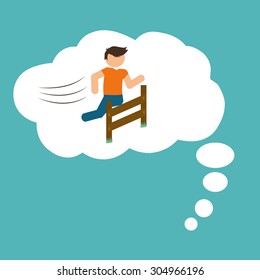 Good Night digital design, vector illustration 10 eps graphic
