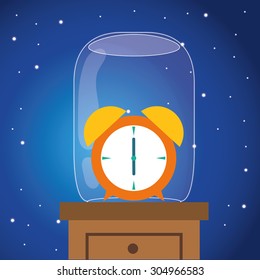 Good Night digital design, vector illustration 10 eps graphic