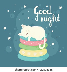 Good Night Kitten High Res Stock Images Shutterstock