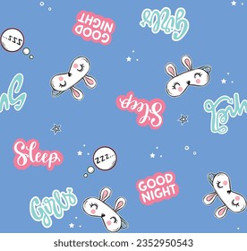 good night patterns sleep graphic tees