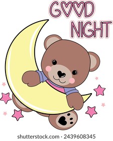 good night star moon baby bear