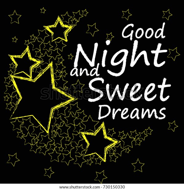 Good Night Sweet Dreams Moon Made Stock Vector Royalty Free - 