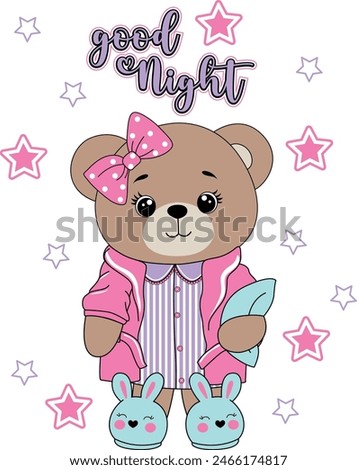 good night teddy star magic