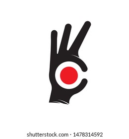 Good OK Team logo design template

