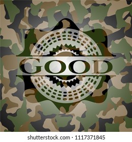 Good on camo texture