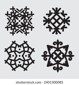 good ornaments for patterns or backgrounds or decoration