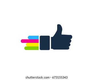 Good Paint Icon Logo Design Element