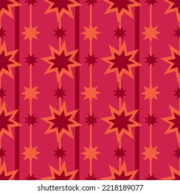 good pink shades stars simple seamless pattern  design for everything