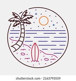 Good place for chill for chill graphic illustration vector art t-shirt design