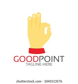 
Good Point Logo Icon Template Design. Vector Illustration
