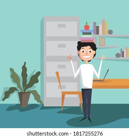 Good posture for an excellent home office
