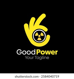Good Power Logo Design Template. Good for Business, Agency, Community and Organization
