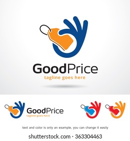 Good Price Logo Template Design Vector