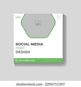 Good Quality Social Media Post Design Template 