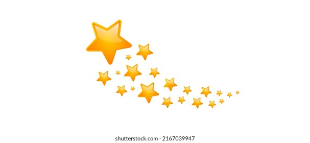 good quality vecor shooting star design