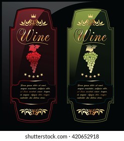 Good quality wine labels