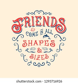 Good quote motivation. Hand drawn vintage vector illustration. Drawing for typography prints design. Handmade lettering. Handwritten phrases. Calligraphy decoration graphic elements. White background