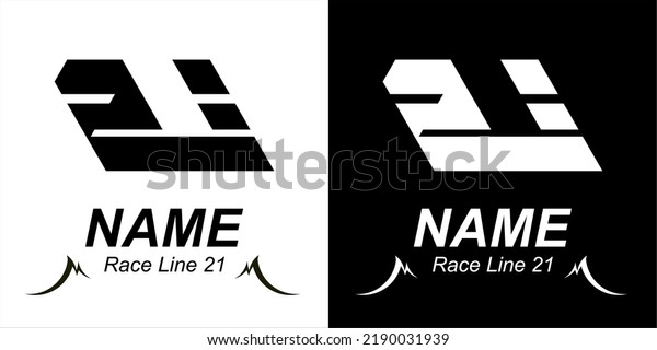 Good Racing Logo Numbers Stock Vector (Royalty Free) 2190031939 ...