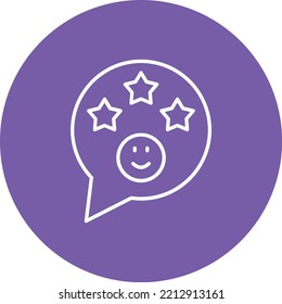 Icono vectorial de la buena revisión. Se puede usar para imprimir, móviles y aplicaciones web.