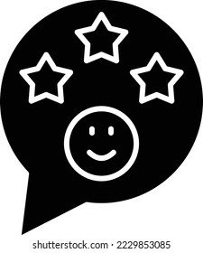 Good Review vector icon. Can be used for printing, mobile and web applications.