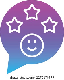 Good Review vector icon. Can be used for printing, mobile and web applications.