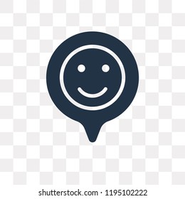 Good review vector icon isolated on transparent background, Good review transparency concept can be used web and mobile