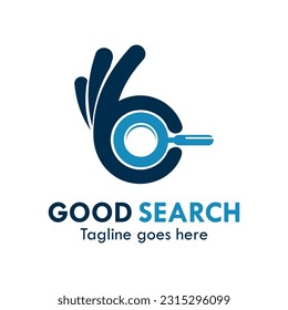 Gutes Design-Logo, Vorlage