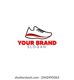 a good shoe silhouette image for a logo