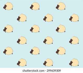 Good sleep wallpaper, gift wrapper or design for dresses.