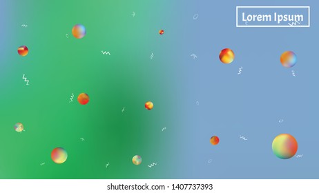 The good space themed background illustration. Liquid hi-res and fresh. Illustration, color. Stars, planets, signs. Colorful universe new stars design.