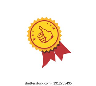 Good Special icon Vector. Thumb Logo Design
