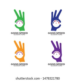 Good Speed logo design template
