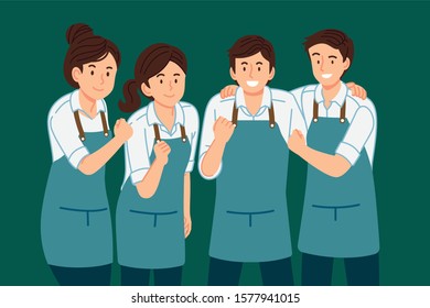 Good staff service team have work together to succeed. Happy working life.