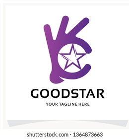 Good Star Logo Design Template Inspiration