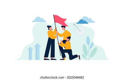 Good team concept illustration vector