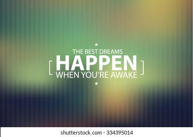 Good Things Happen Motivational Background