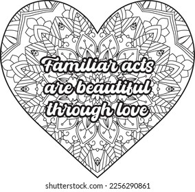 Good vibes. Coloring book for adults. Typography design. Love Quotes Coloring Page For Adults. Heart on flowers for coloring books for adults or valentines cards. broken heart quotes. Love Quotes. 