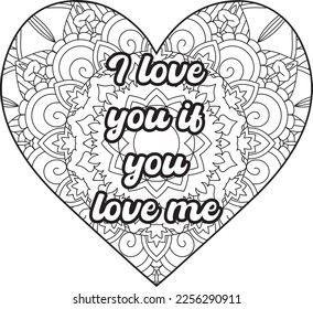 Good vibes. Coloring book for adults. Typography design. Love Quotes Coloring Page For Adults. Heart on flowers for coloring books for adults or valentines cards. broken heart quotes. Love Quotes. 