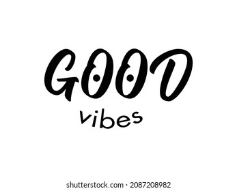 Good vibes fashion print design