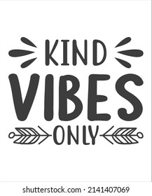 Good vibes only vintage retro warp text typography design vector template for t shirt poster banner wall art
