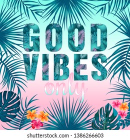 good vibes ocean